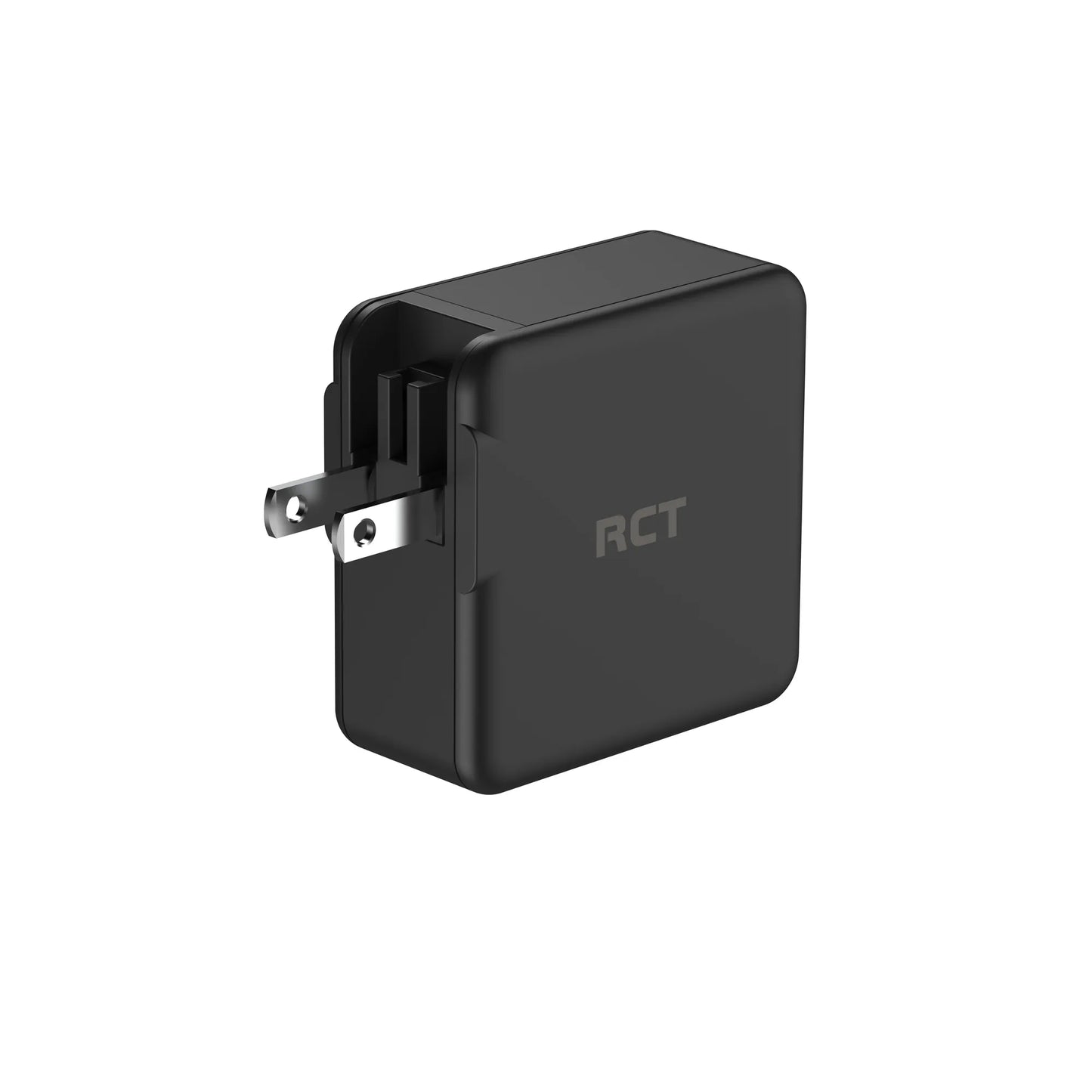 RCT 65W GaN fast charging travel kit - Travel adapter + (EU+UK+SA) Plug and cable