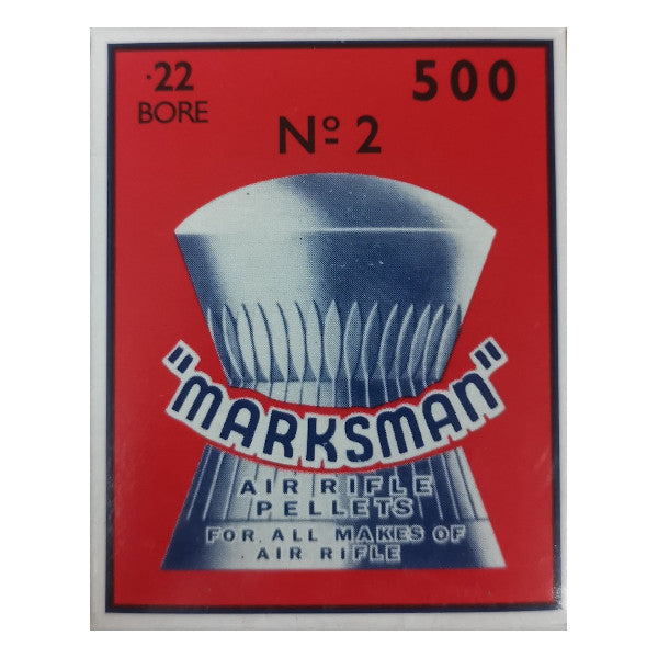 10 X Marksman.22 Cal Round Pellets 100’s (Bulk 10 Box Buy) Marksman.22 Cal Round Pellets 500’s