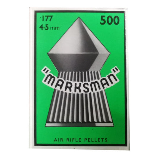 10 X Marksman.177 Cal Pointed Pellets 500’s (Bulk 10 Box Buy) Marksman.177 Cal Pointed Pellets 500’s