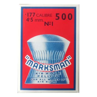 10 X Marksman.177 Cal Round Pellets 500’s (Bulk 10 Box Buy) Marksman.177 Cal Round Pellets 500’s