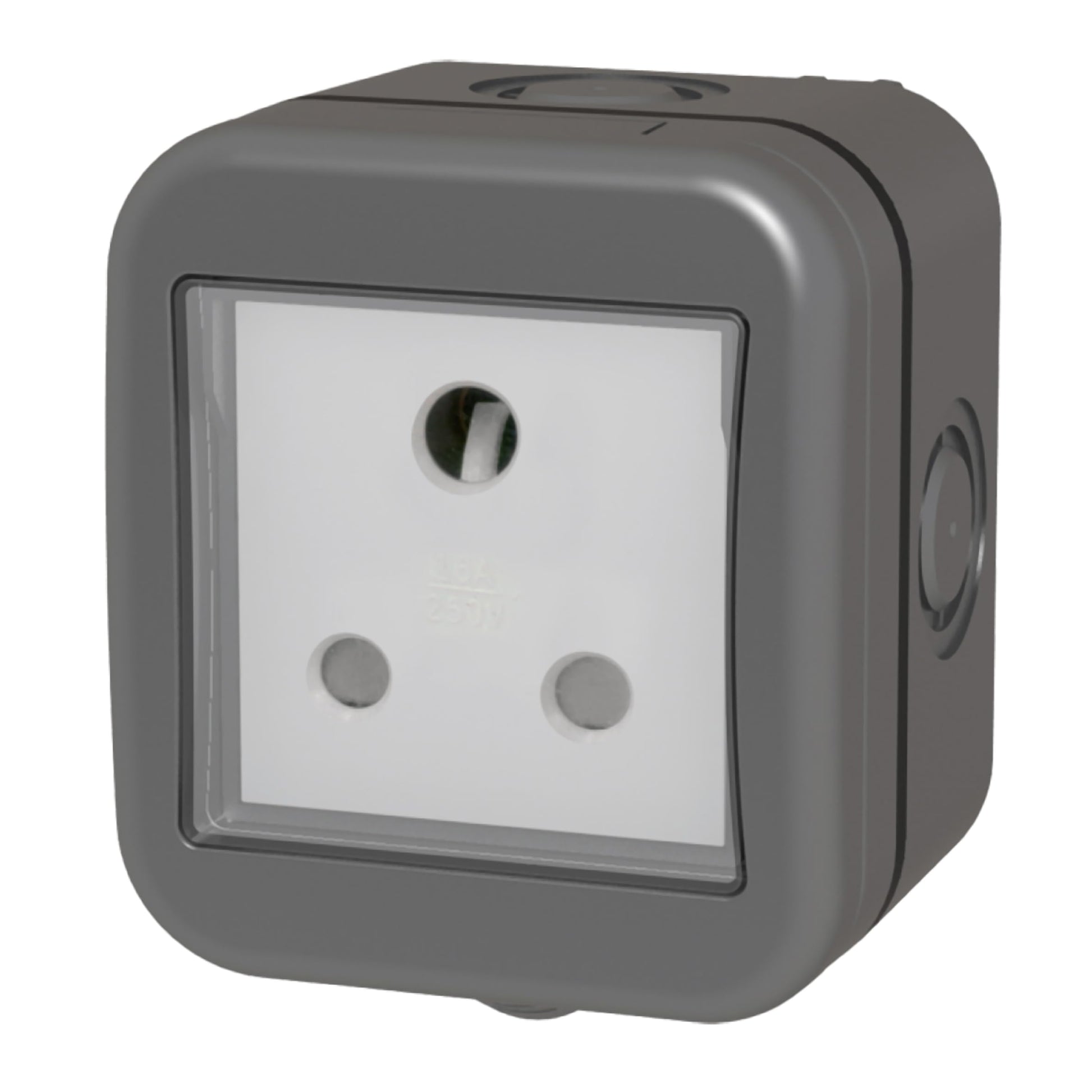 Masterplug IP55 Single 16amp Outdoor Socket