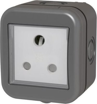 Masterplug IP66 Single 16amp Outdoor Socket