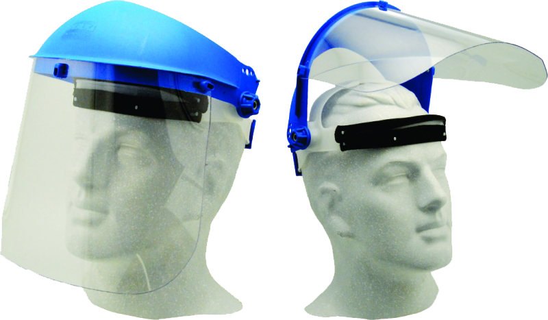 Pinnacle Face Shield Clear Complete (Pack of 2) (Pack of 2)