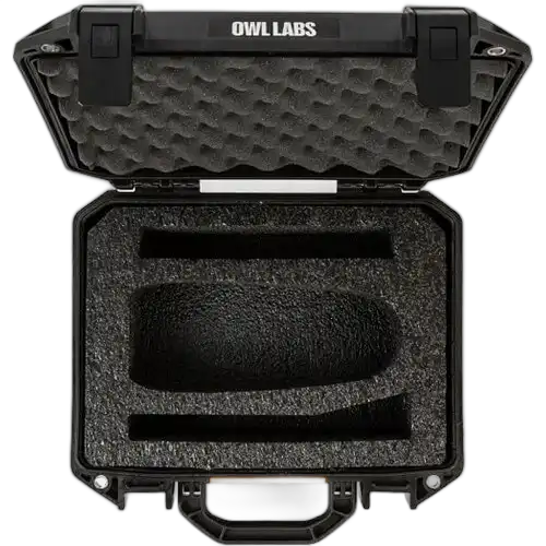 Meeting Owl Hard Travel Carry Case detail shot