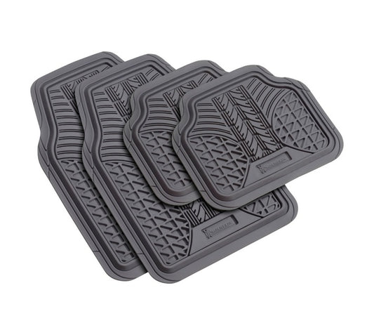 Michelin All Weather 4-Piece Car Mat Set Grey