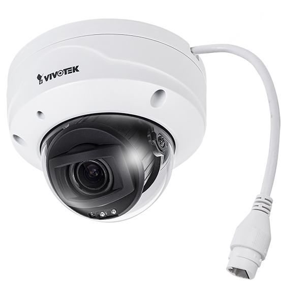 VIVOTEK Outdoor IK10 Dome; H.265 5MP; 2.8-12mm Remote Focus; 30M IR; WDR PRO; Mic