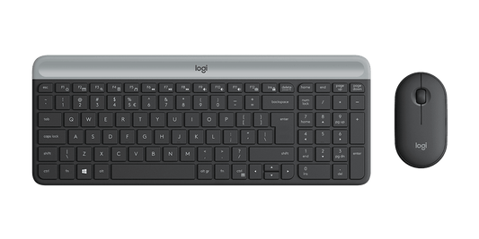 Logitech Wireless Keyboard and Mouse Combo MK470 (GRAPHITE) 2-Year Limited Hardware warranty