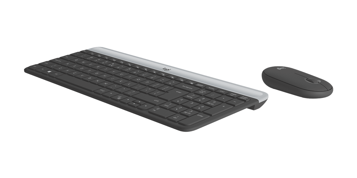 Logitech Wireless Keyboard and Mouse Combo MK470 (GRAPHITE) 2-Year Limited Hardware warranty
