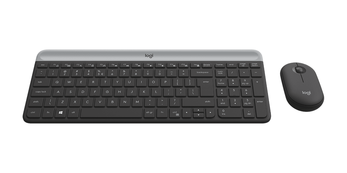 Logitech Wireless Keyboard and Mouse Combo MK470 (GRAPHITE) 2-Year Limited Hardware warranty