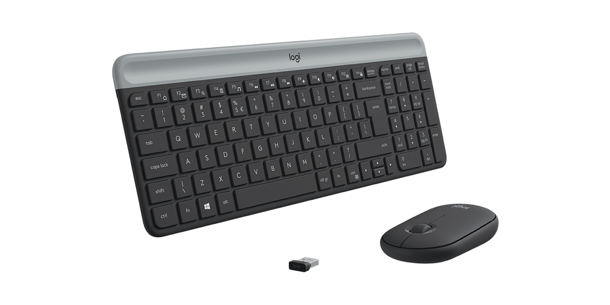 Logitech Wireless Keyboard and Mouse Combo MK470 (GRAPHITE) 2-Year Limited Hardware warranty