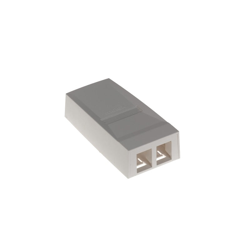 Molex Synergy Surface Box 2p Wht Unloaded