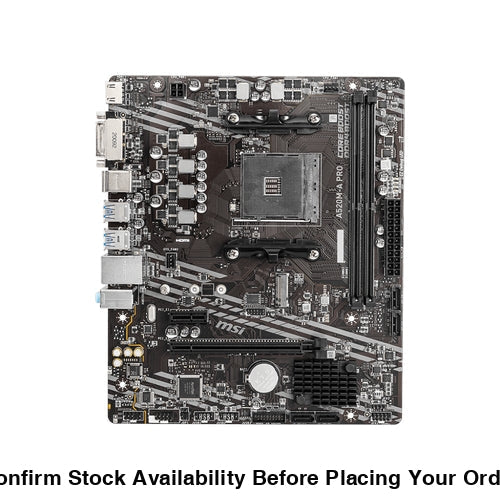 MSI A520-A PRO MAINBOARD - Guards On Duty Shop
