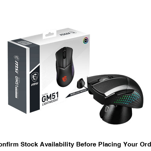 MSI CLUTCH GM51 LIGHTWEIGHT WIRELESS MOUSE - Guards On Duty Shop