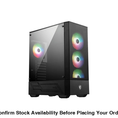 MSI MAG FORGE 112R MID-TOWER ATX PC GAMING CASE - Guards On Duty Shop