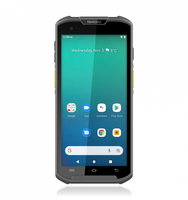 Newland MT9300 Megattera Standard Mobile Computer with 5.5'' touchscreen; Angled 2D CMOS Mega Pixel imager with Laser Aimer (CM6