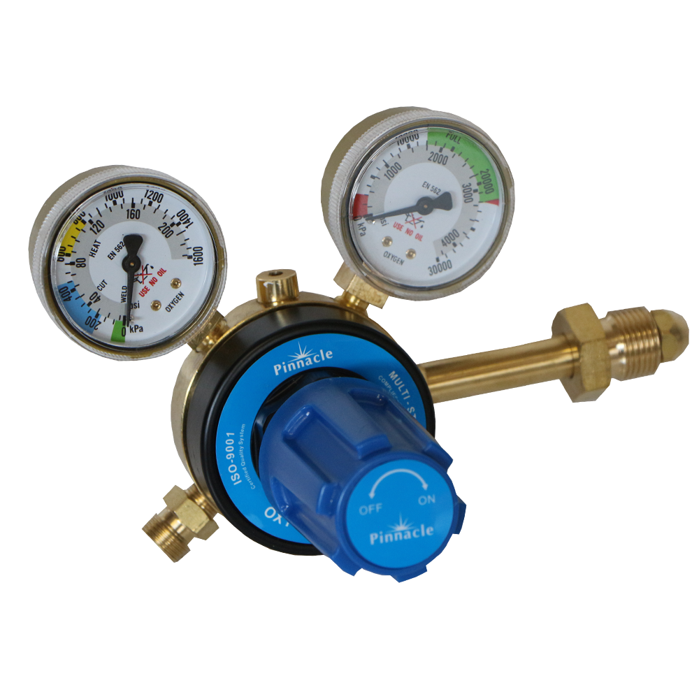 Pinnacle Multi Stage Oxygen Regulator EN2503