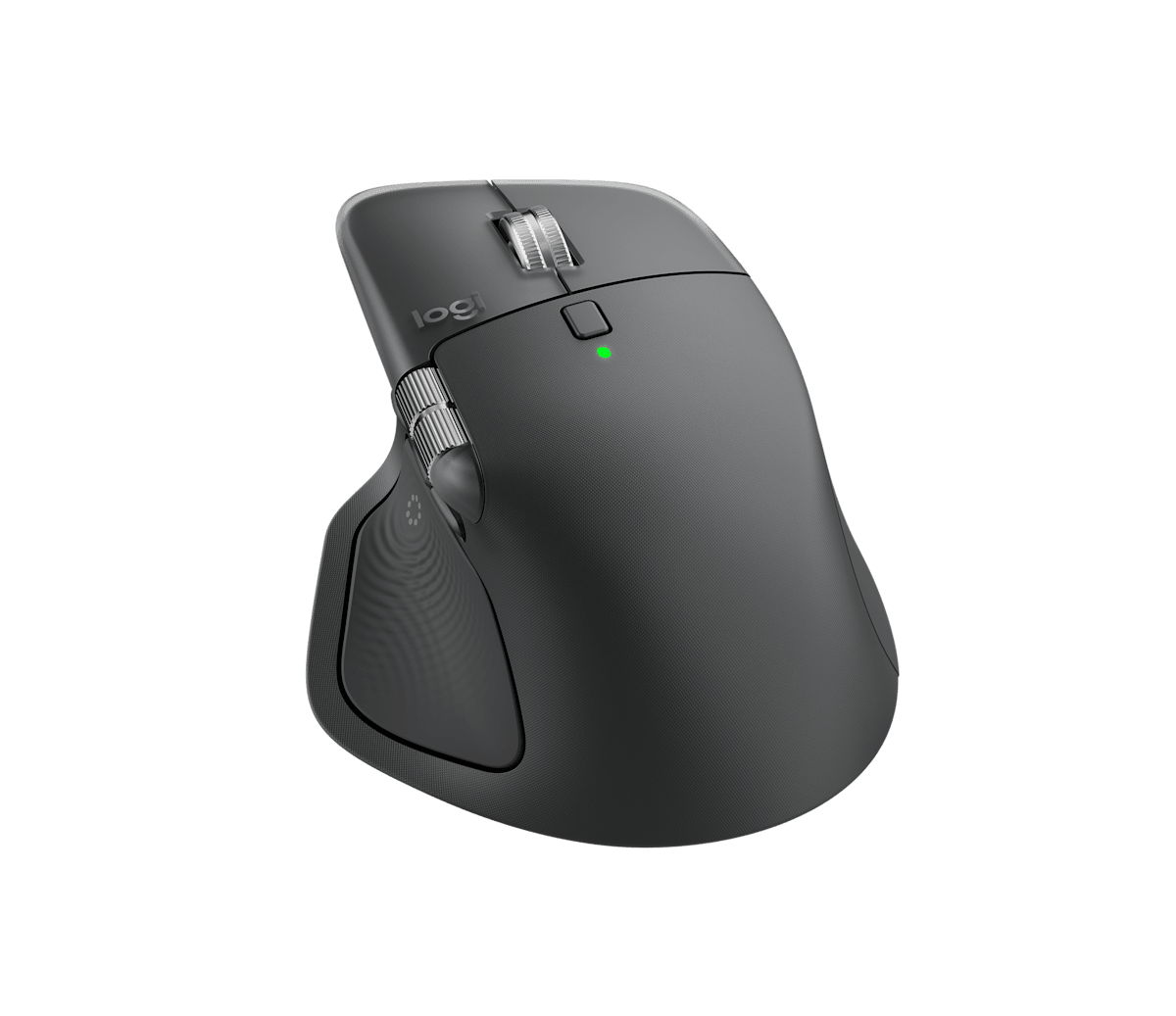 Logitech MX Master 4; Wireless - USB-C Bolt receiver - Graphite.