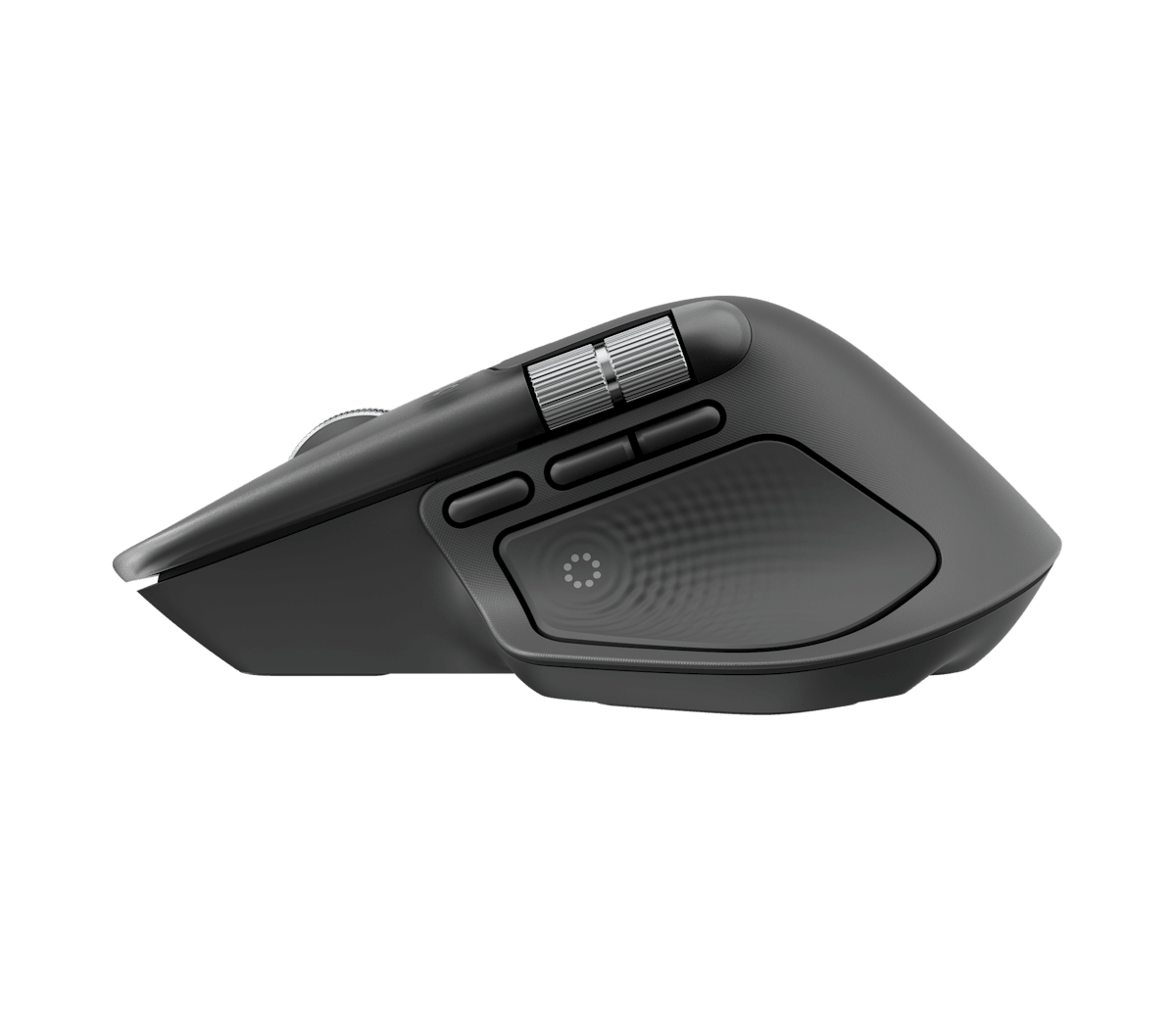 Logitech MX Master 4; Wireless - USB-C Bolt receiver - Graphite.