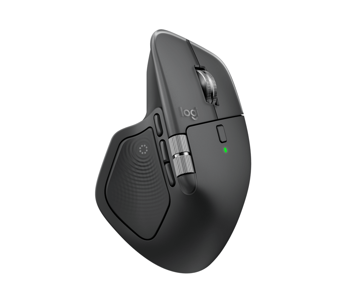 Logitech MX Master 4; Wireless - USB-C Bolt receiver - Graphite.