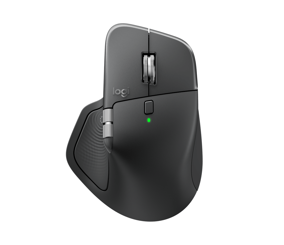 Logitech MX Master 4; Wireless - USB-C Bolt receiver - Graphite.