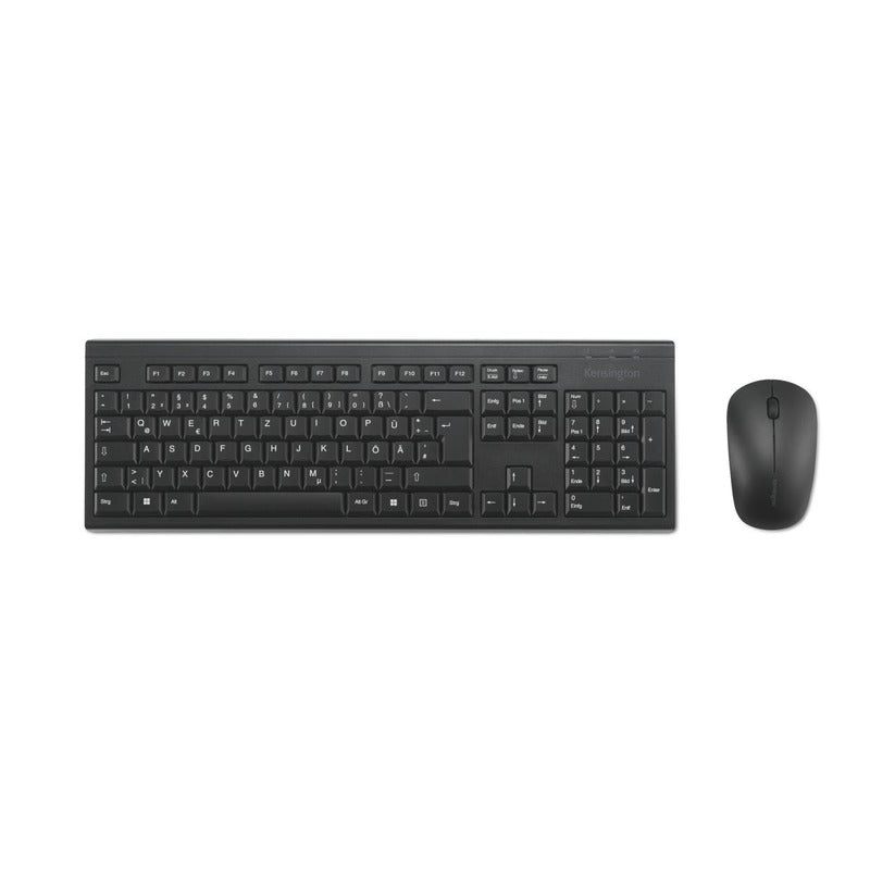Kensington - Eq - Km150 - Wireless Keyboard and Silent Mouse Combo Set