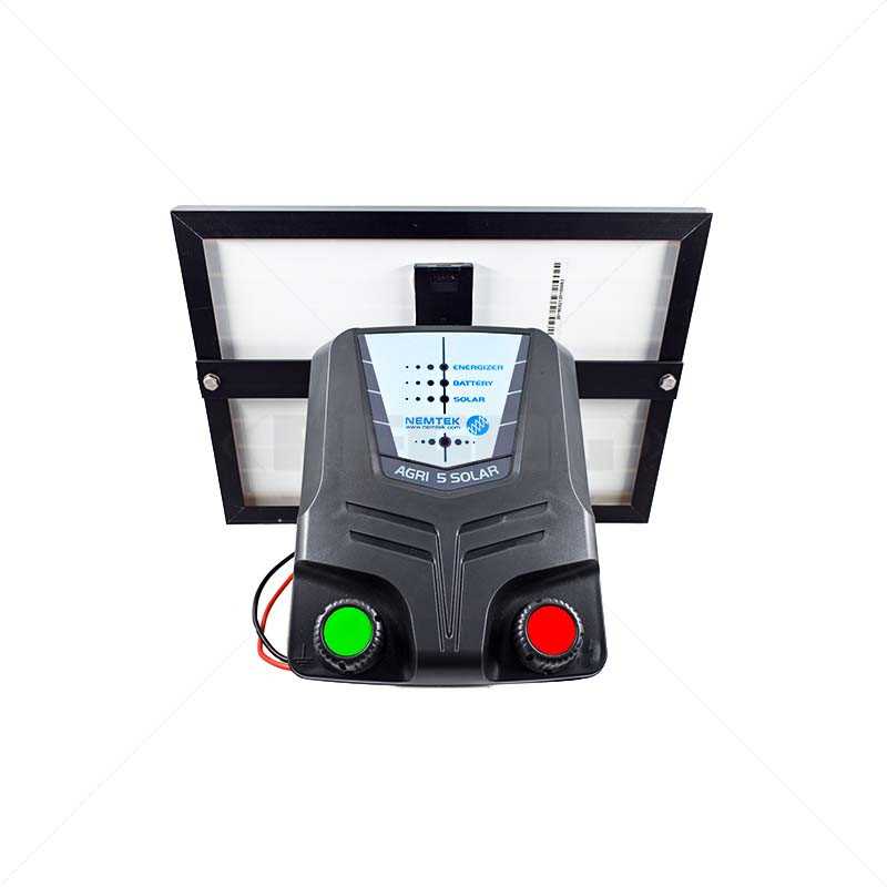 Agri 5 Solar Energizer 10W with Battery