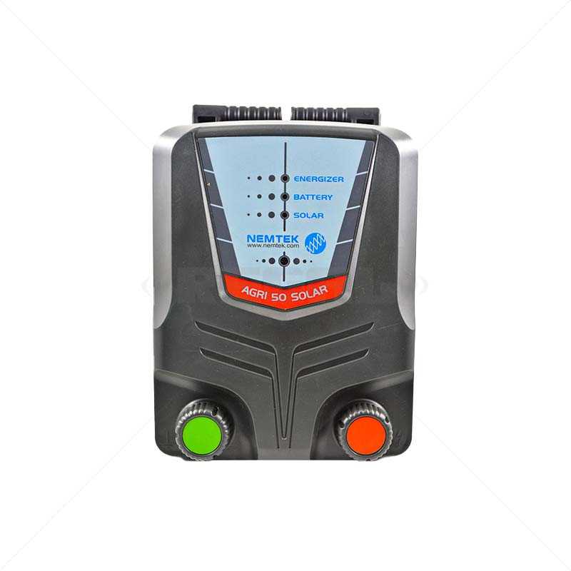 Nemtek Agri Energizer  Agri 50 Solar Energizer with 40W Solar Panel