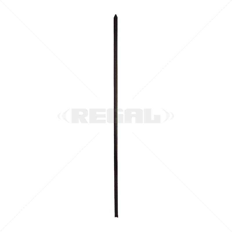Nemtek F/Standing Fence Free Standing Y-Picket Pole 2.4m Bitumin 11mm