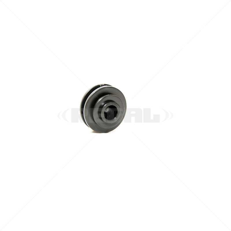 Insulator - 4mm Black Flat Bar
