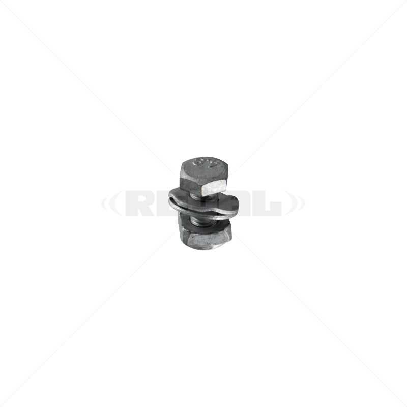 Nemtek Fence Accessories Line Clamps - 8mm Bolt/ Wave Washer Galv.