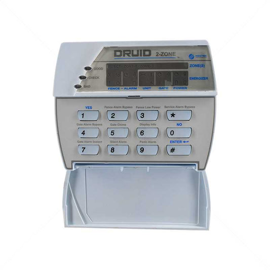 Keypad - DRUID Keypad 2 Zone (o HV Fence Meter)