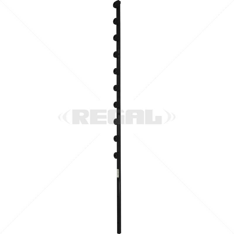F/Pole - 10Line Straight Tube Black