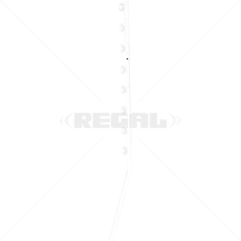 F/Pole - 8Line Angle Tube White (Contact)