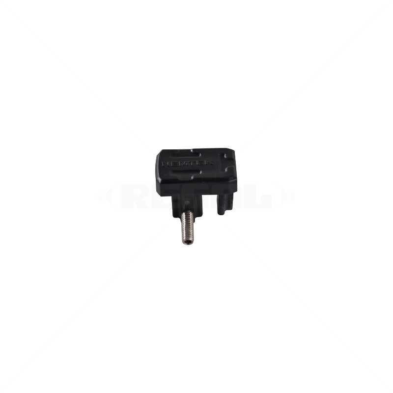 Modulas End Cap 26x19mm Black / 20