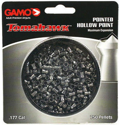GAMO PELLETS 4.5MM TOMAHAWK (750) — G-6322544CP54