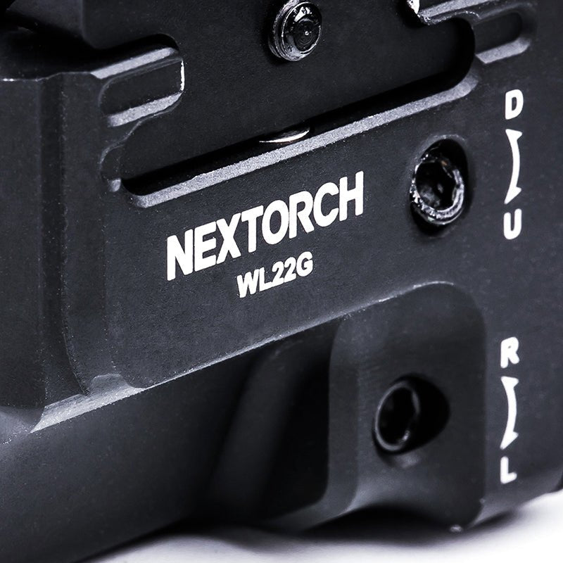 Nextorch WL22 650 Lumens Rechargeable Tactical Light with Laser Sight - Red