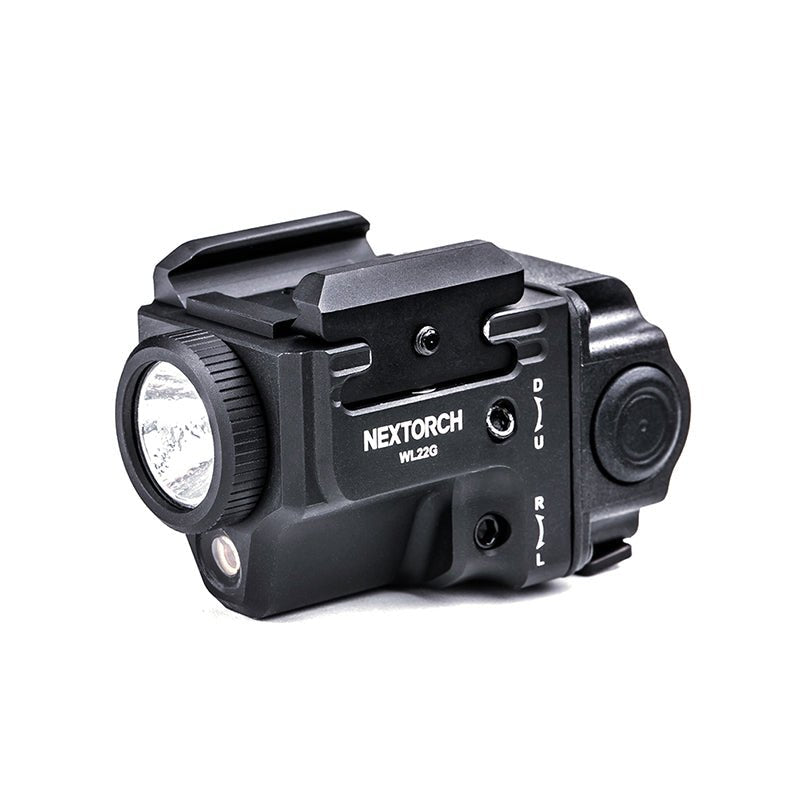 Nextorch WL22 650 Lumens Rechargeable Tactical Light with Laser Sight - Green
