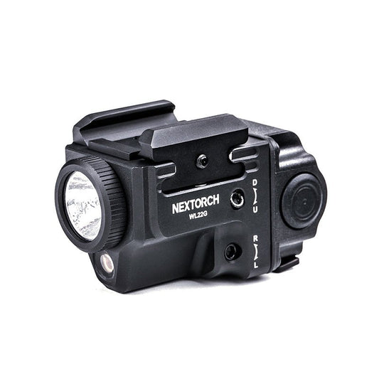 Nextorch WL22 650 Lumens Rechargeable Tactical Light with Laser Sight - Green