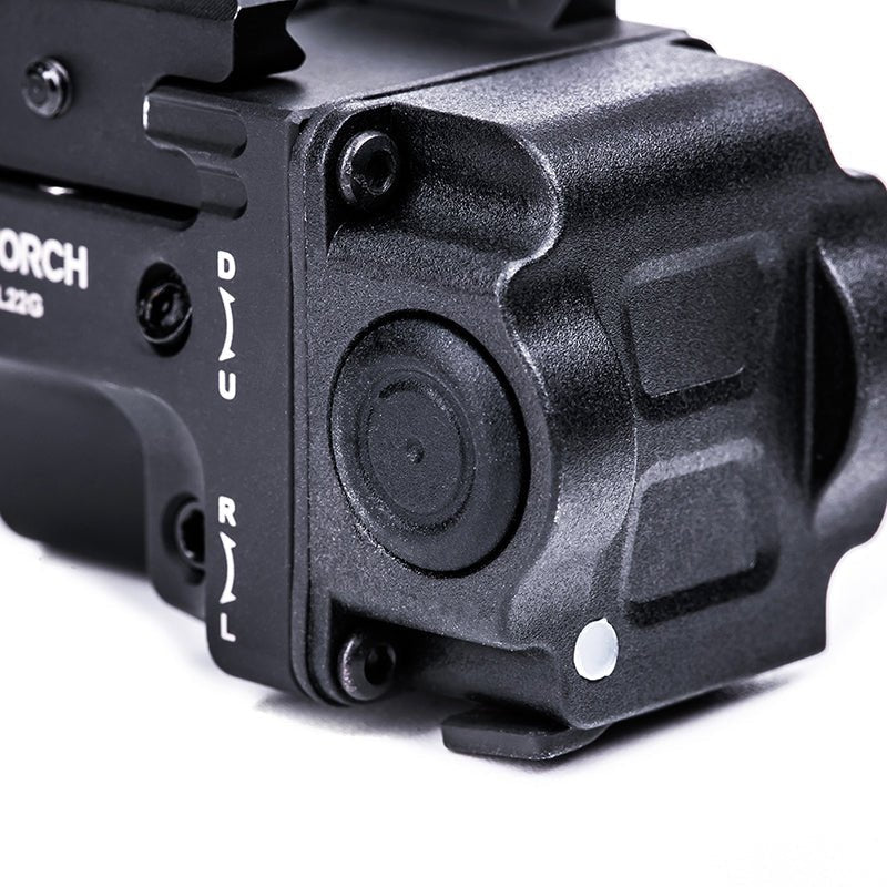 Nextorch WL22 650 Lumens Rechargeable Tactical Light with Laser Sight - Red
