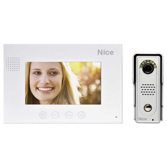 NICE 7" Colour Video Intercom Kit incl D