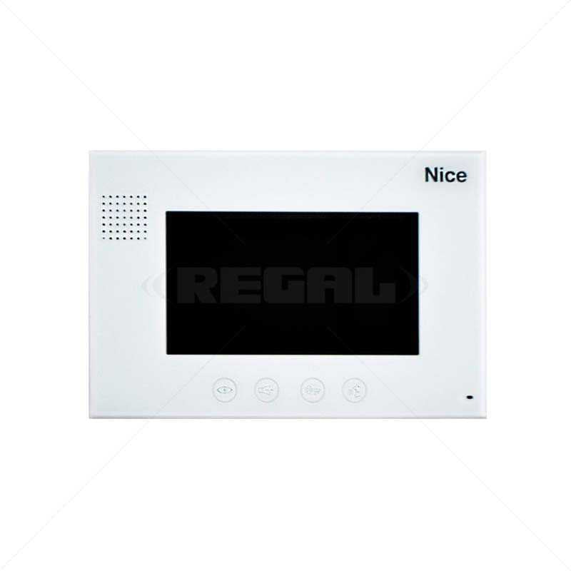 NICE 7" Colour Video Intercom Kit incl D
