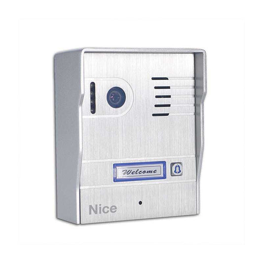 NICE Colour Video Intercom Brushed Alumi