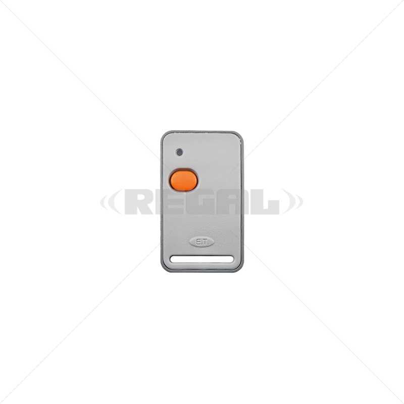 Nice  Tx 1 Button - Learn (434) ORANGE