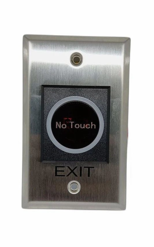 Hikvision No touch exit button - Silver finish