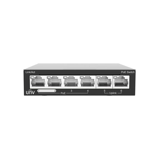 Uniview - Uniview 4PORT 2UPLINK PORT POE SWITCH