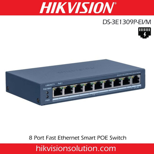 Switch DS-3E1309P-EI 8P PoE Smart