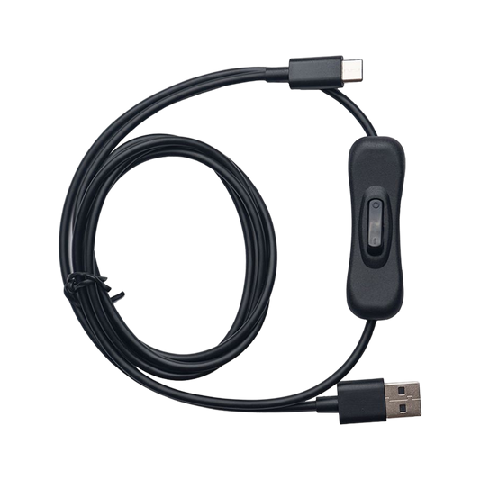OBSBOT USB-A to USB-C Data & Power Cable with On/Off Switch