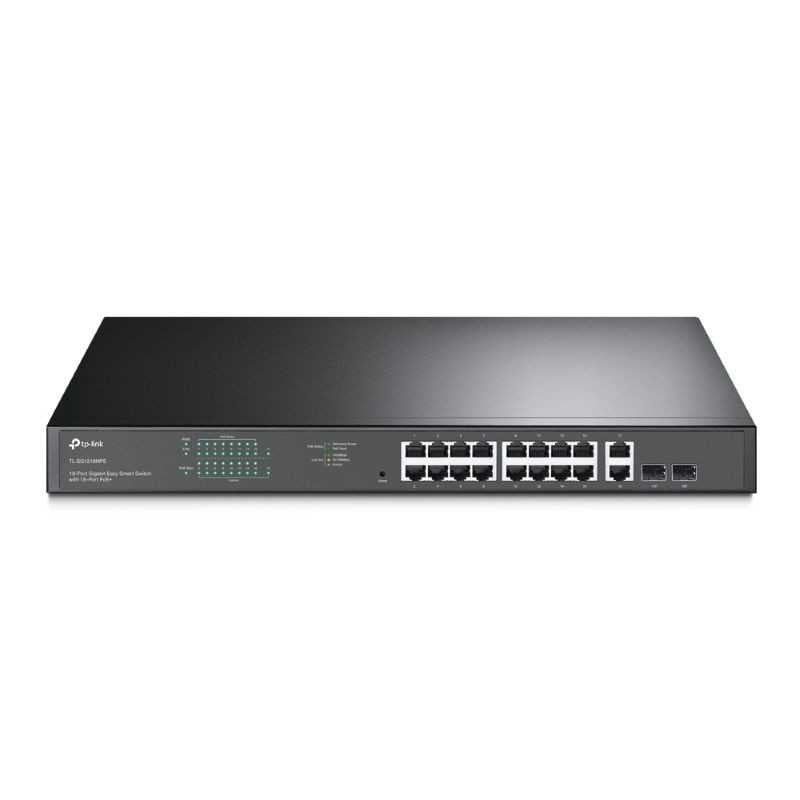 Omada 18 Port Gigabit Easy Smart PoE Switch + 2 x Gigabit RJ45/SFP