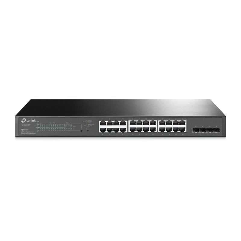 Omada 28 Port Gigabit Smart Switch with 24-Port PoE + 4 SFP Ports
