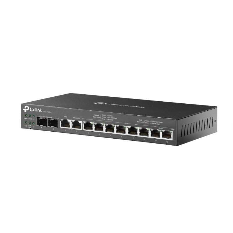 Omada 3-in-1 Gigabit VPN Router with PoE Ports and Wi-Fi Controller